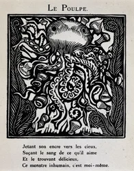 Le octopus - in “Le Bestiaire ou cortege d