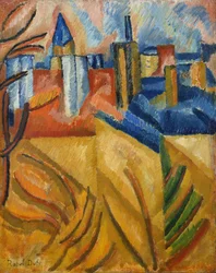 Les Toits Vus De La Rue Seguier