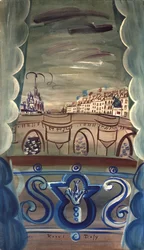 Fenêtre ouverte sur le Pont Neuf