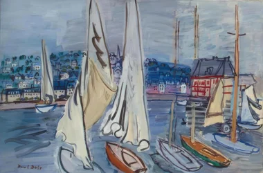Segelboote à Deauville