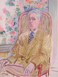 Autoportrait (aquarelle sur papier)
