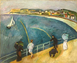 La plage de Sainte-Adresse
