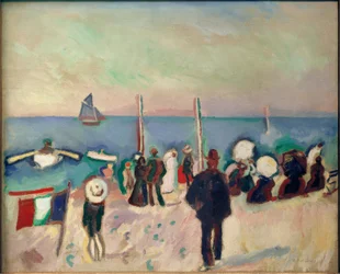 La plage de Sainte-Adresse