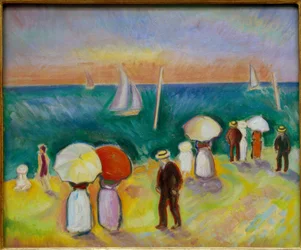 La plage de Sainte-Adresse