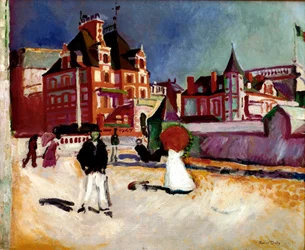 Trouville Peinture de Raoul Dufy (1877-1953) 1907 Collection privée