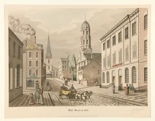 Wall Street en 1829