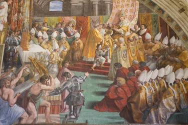 Le Couronnement de Charlemagne, Chambre de l