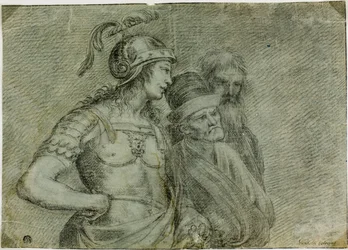 Alcibiade et deux philosophes