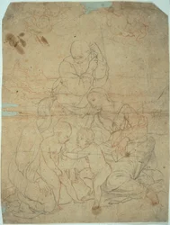 Sainte Famille avec Sainte Élisabeth et l