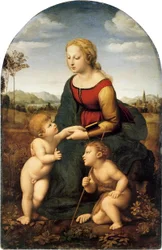 Madone et enfant avec Saint Jean Baptiste

Autre(s) titre(s) :  La belle jardinière