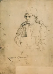 Quinto Curzio Rufo; dessin par Raphaël. Gallerie dell
