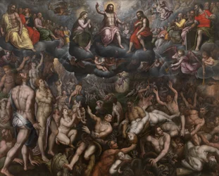 Le Jugement dernier, vers 1588-89 (huile sur panneau)