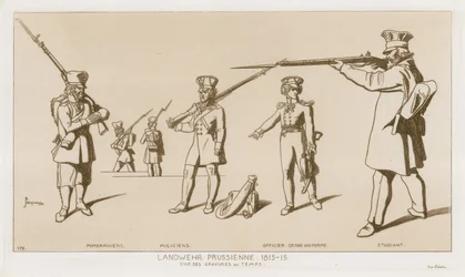 Landwehr prussienne, 1813-15