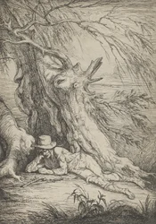Bandit sous un arbre, 1795-1801