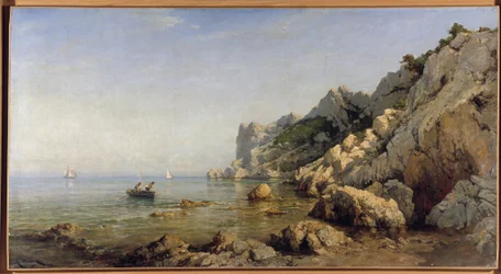 La côte des Calanques de Sormiou près de Marseille