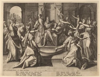 Salomon conduit à l