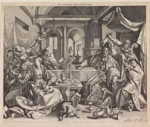 Allégorie sur la richesse, la luxure et la stupidité