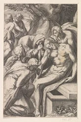Lamentation et mise au tombeau du Christ