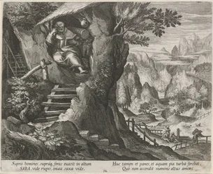 Saint Sabas en ermite