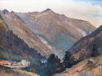 Paysage de montagne (Pyrénées)
