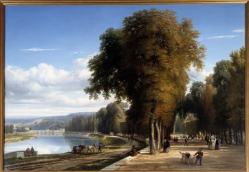 Promenade au parc de Saint-Cloud