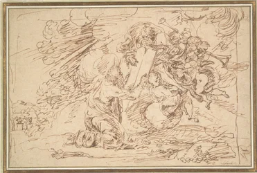 Moïse recevant les Tables de la Loi