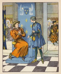 Conversation Secrète de Jeanne avec Charles VII