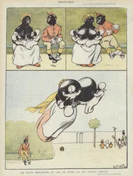 Illustration pour Le Rire (lithographie en couleur)