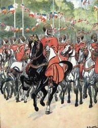 Première Guerre mondiale : défilé de la victoire sur l