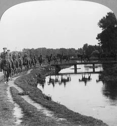 Un régiment de cavalerie d
