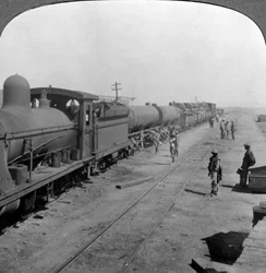 Train de voitures blindées, Sud-Ouest africain, Première Guerre mondiale, 1914-1918