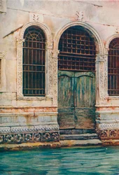 Une porte de la Renaissance, Venise, vers 1903