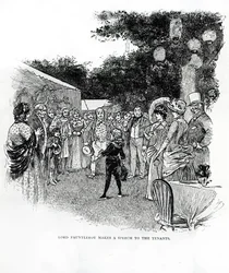 Illustration pour Little Lord Fauntleroy (gravure)