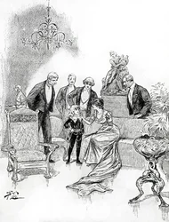 Illustration pour Little Lord Fauntleroy (gravure)