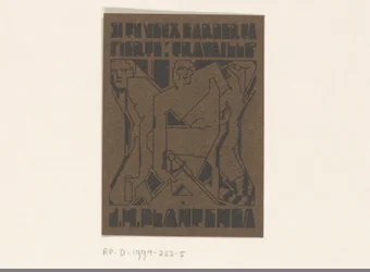 Ex libris de J.H. Plantenga