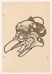Tête de Garuda