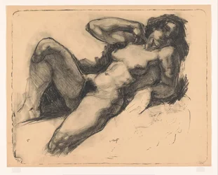 Femme nue allongée