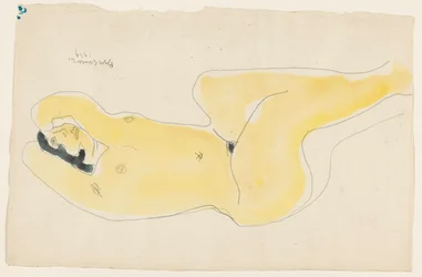 Femme nue allongée