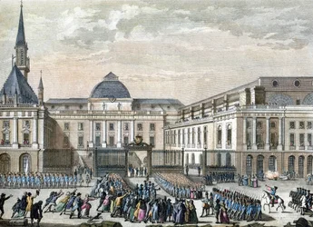 Bailly au Parlement de Paris. 1794-1804 (gravure)
