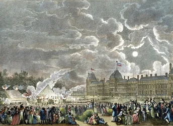 Cérémonie pour les Martyrs de 1792. 1794-1804 (gravure)