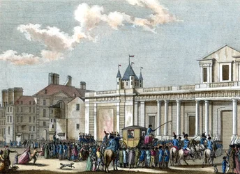 La famille royale au Temple