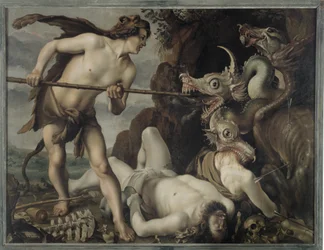 Cadmus tuant le dragon