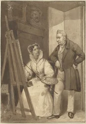 Portrait de Wilhelmina Frederica Sophia de Prusse, princesse d