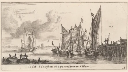 "Tocht Schuiten" ou bateaux de pêche de Spaarndam