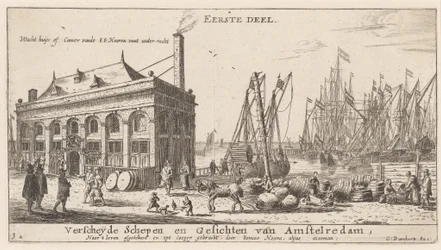 Vue du port d