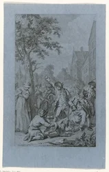 Maltraitance du cadavre du pasteur P. van den Bosch à Zoetermeer, 1787
