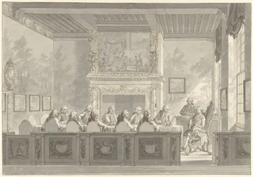 Prise de siège du Prince Guillaume V au Collège de l