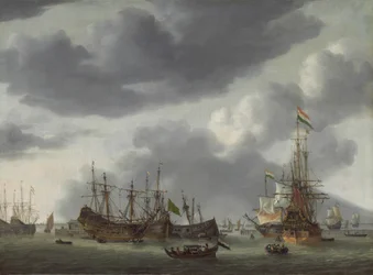Scène du port d