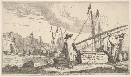 Page de titre, Quelque navieres deisseigner & graver par Remy Zeeman