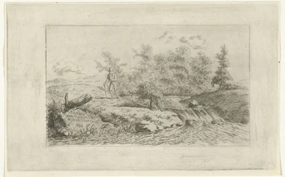 Homme près d